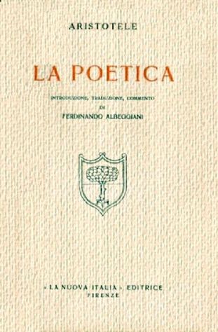 La Poetica - Aristotele - 1934
