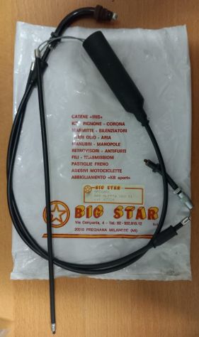 47224 CAVO GAS COMPLETO NUOVO ORIGINALE per CAGIVA ALETTA ORO 125 S1