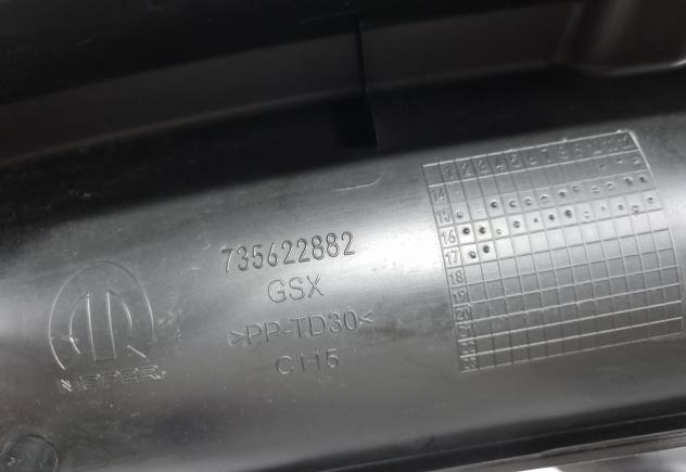 GRIGLIA GOCCIOLATOIO ANT. FIAT 500 X Serie 735622882 (15) - Foto 12