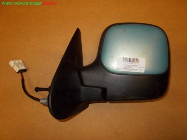 RETROVISORE EST. S. AZZURRO/VERDE MANUALE + 2 FILI CITROEN BERLINGO (M59) 5 posti Vetri e Retrovisori Cristalli Retrovisori Retrovisore CITROEN -