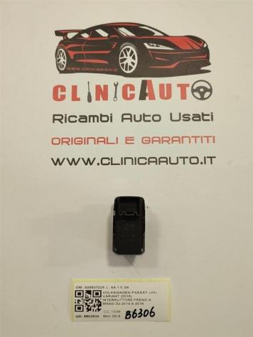 PULSANTE FRENO DI STAZIONAMENTO VOLKSWAGEN Passat Variant B8 (3G5, CB5) 3G0927225 DCX (14) - Foto 3