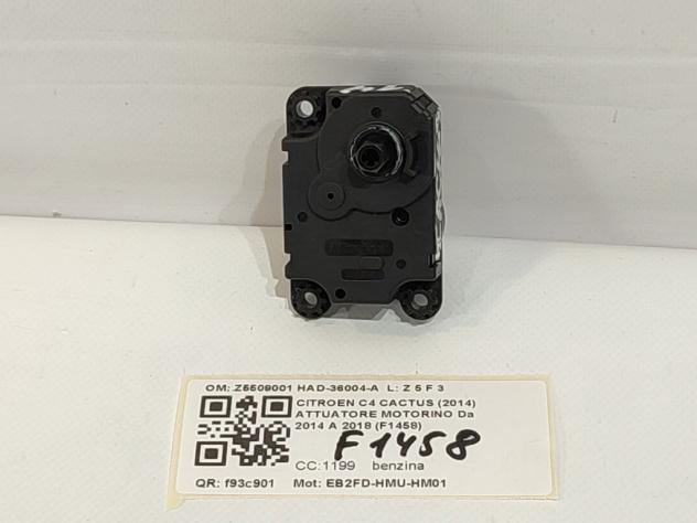 MOTORINO SCATOLA RISCALDAMENTO CITROEN C4 Cactus Z5509001 HAD-36004-A EB2FD-HMU-HM01 (1418)