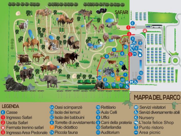ZOO SAFARI di RAVENNA OTTO BIGLIETTI ORIGINALI: DISPONIBILI anche SINGOLARMENTE - Foto 2
