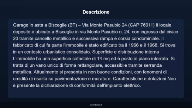 Immobile in asta di 14 m² in vendita a Bisceglie - Foto 10