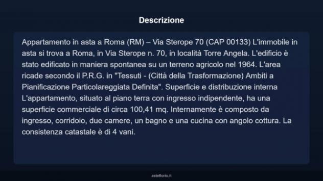 Immobile in asta di 100 m² in vendita a Roma - Foto 3