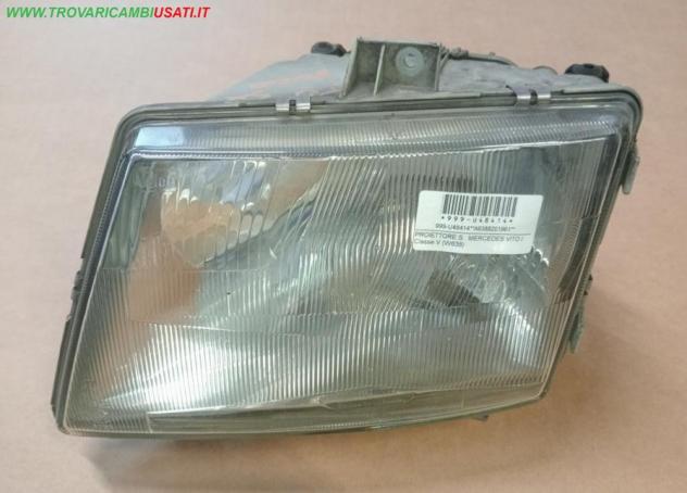 PROIETTORE S. MERCEDES VITO / Classe V (W638) 6388200061K6  Parti elettriche  Fanaleria  Proiettori  Proiettore ant. MERCEDES - VITO / Classe V - 01-0