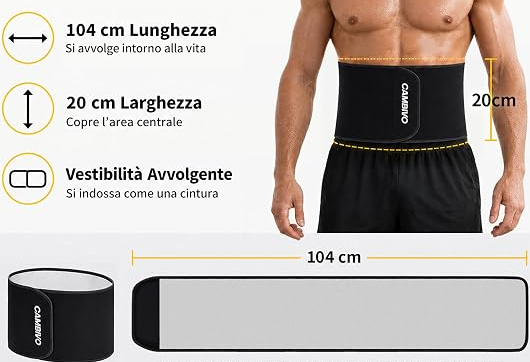 Fascia Addominale Regolabile per Fitness - Foto 3