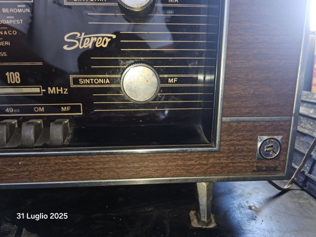 Stereo EP 1132 serie Mac Eterphone del 1966 ,radio e giradischi e sintonizzatore - Foto 6