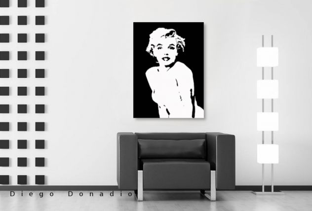 Quadro di Marilyn Monroe fatto mano