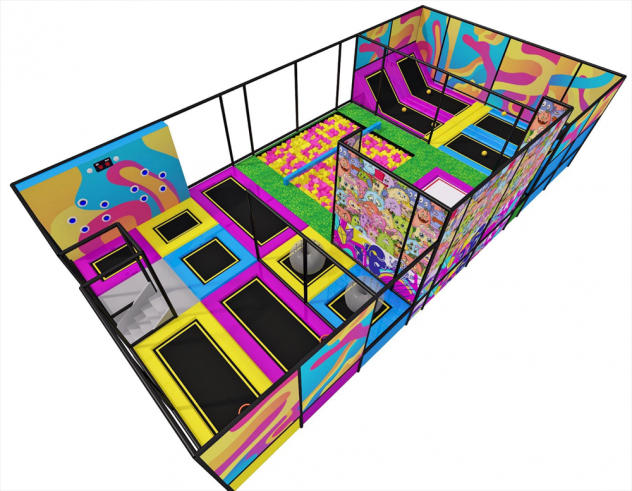 Tappeti elastici, giochi gonfiabili, playground - Foto 3