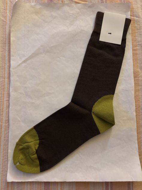 CALZE NUOVE IN COTONE DA UOMO FIRMATE ORIGINALI”PAUL SMITH”MADE IN ITALY - Foto 9