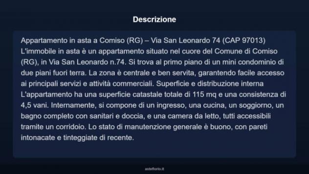 Immobile in asta di 115 m² in vendita a Comiso - Foto 4