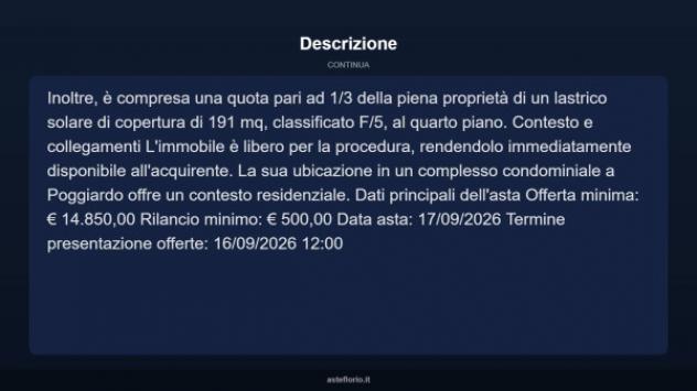 Immobile in asta di 54 m², box auto in vendita a Poggiardo - Foto 16