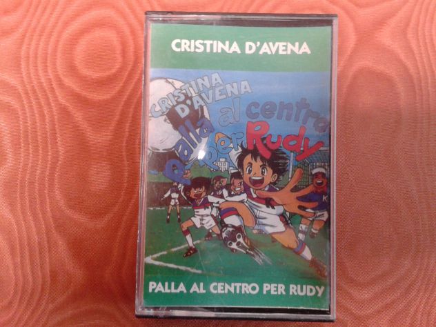 MUSICASSETTA STEREO 7 CRISTINA D'AVENA “PALLA AL CENTRO PER RUDY”