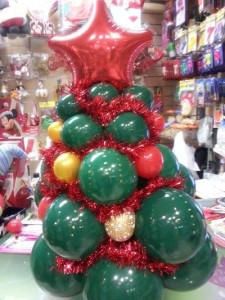 addobbi con i palloncini per il tuo natale e capodanno