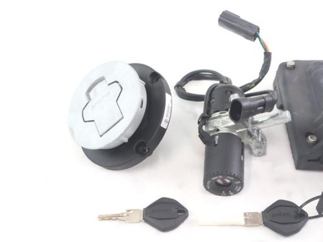 DUCATI HYPERMOTARD 698 MONO RVE 28643621H 65220381B KIT CHIAVI ECU ACCENSIONE 24 - 26 KEYS ECU LOCKS KIT - Foto 2