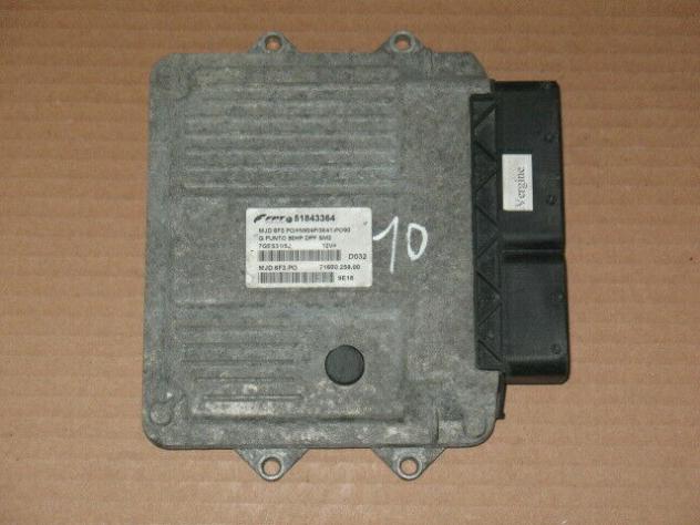 51843364 ECU FIAT GRANDE PUNTO Marelli 51843364 MJD6F3HW04P 3641PO 90HP
