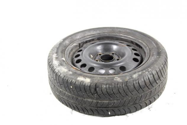 9191979 RUOTA DI SCORTA MICHELIN 185/60 R15 84H OPEL MERIVA A 1.7 D 74KW 5M 5P (2004) RICAMBIO USATO CON CERCHIO IN FERRO DA 15 POLLICI 5 FORI 6JX15H2