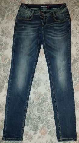 Jeans LuxuryQ da donna in denim blu. Taglia M. - Foto 3