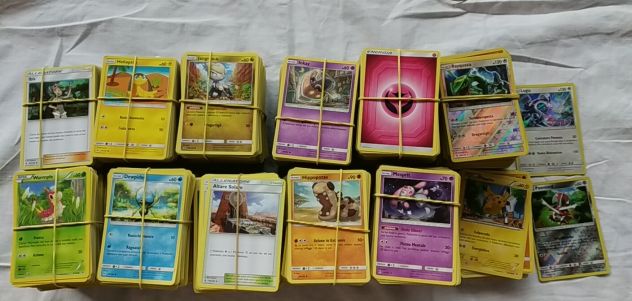 Carte Pokemon originali ampia scelta lotti pz.100