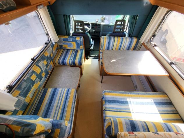 CAMPER ELNAGH BIG DUCATO MANSARDATO 7 POSTI LETTI CASTELLO DOPPIA DINETTE GENERALI - Foto 10