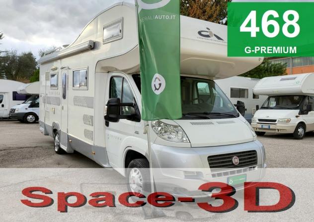 CAMPER RIVIERA DUCATO MANSARDATO 7 POSTI DOPPIA DINETTE CLIMATIZZATORE GARAGE WEBASTO CAMPER USATI