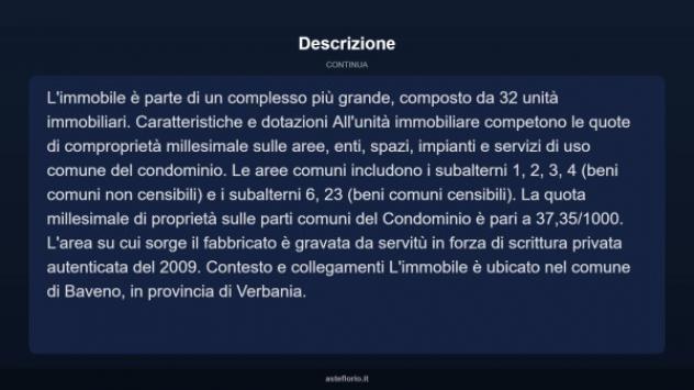 Immobile in asta di 167 m² in vendita a Baveno - Foto 8