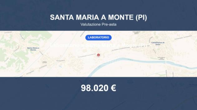 Immobile in asta di 689 m² in vendita a Santa Maria a Monte