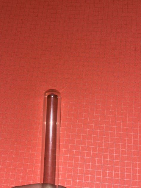 UN PICCOLO CONTENITORE/PROVETTA NUOVA IN VETRO CON TAPPO A PRESSIONE - Foto 5