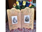 portaritratti a libro liberti 45x37 con foto coeve