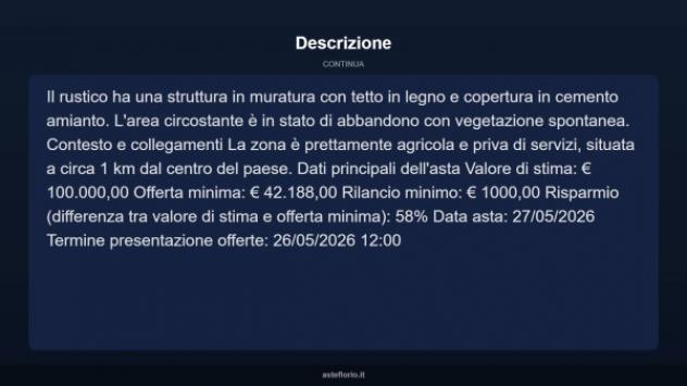 Immobile in asta di 489 m² in vendita a Pieve Albignola - Foto 9