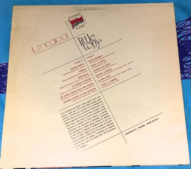 Vinile 33 giri Il meglio di Little Tony - Foto 4