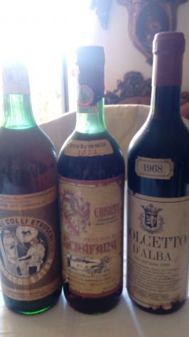 12 antiche bottiglie di vino da collezione - Foto 3