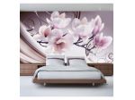 Fotomurale Adesivo Con Le Magnolie Rosa ARREDALACASA