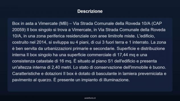Immobile in asta di 17 m² in vendita a Vimercate - Foto 5
