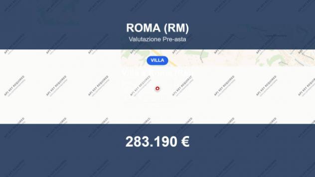 Immobile in asta di 307 m² con più di 5 locali in vendita a Roma