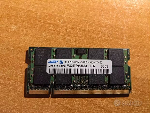 RAM 1GB DDR2 PC2 5300S 667 MHz Samsung
