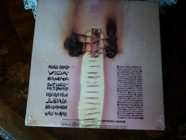 GILBERTO GIL soy loco por ti america lp 1988 SIGILLATO originale RARO - Foto 2
