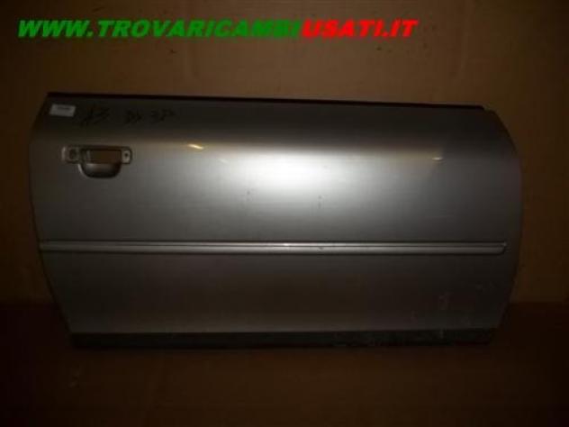 PORTA D. ARGENTO MANIGLIA PIATTA (PANELLO) AUDI A3 (8L)  Carrozzeria  Lamierati esterni  Porte  Porta ant. dx. AUDI - A3 - 01-08-1996 - 01-09-2000