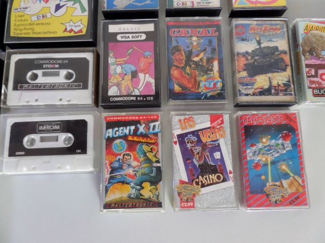 Cassette Commdore 64,128, Spectrum ORIGINALI D'EPOCA, anni 80 - Foto 5