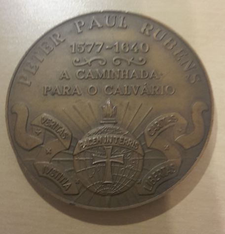 MEDAGLIA IN BRONZO PETER PAUL RUBENS, FSC ARMINDO 1983. - Foto 4