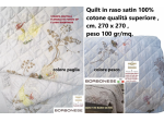 BORBONESE quilt copriletto trapuntino matrimoniale 2 varianti