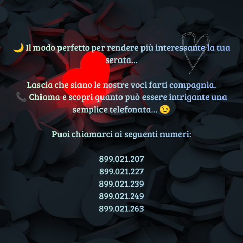 Intrattenimento Telefonico 🔥 Lasciati Tentare