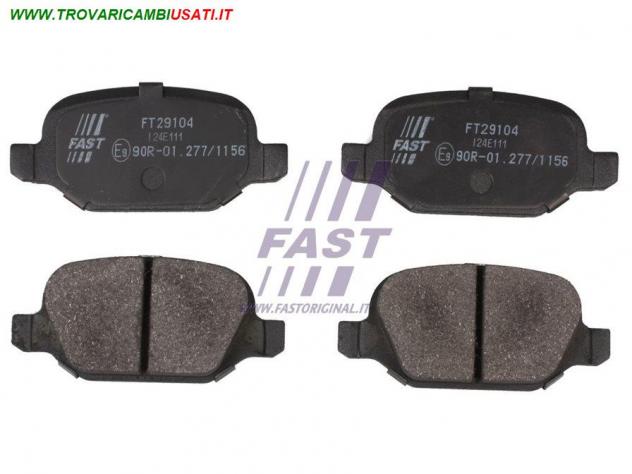PASTIGLIE FRENO ALFA 147 /156 00 POSTERIORE FT29104 Meccanica  Impianto frenante  Freni  Pastiglie freni pos