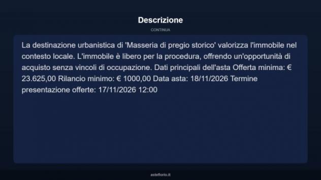 Immobile in asta di 788 m² in vendita a Mottola - Foto 12