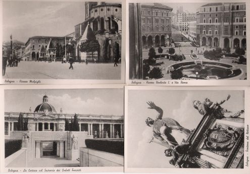 GRUPPO DI N.14 CARTOLINE NUOVE DIVERSE RAFFIGURANTI BOLOGNA STAMPATE NEL 1942 - Foto 2