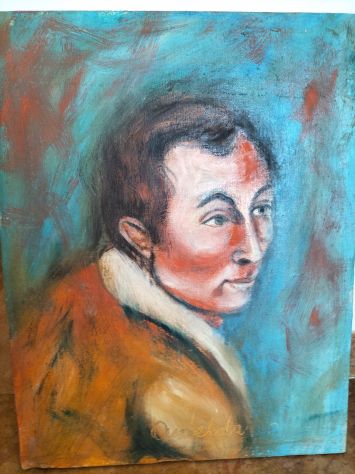 Quadro di Natale Autelitano 40 x 50 tecnica mista ritratto - Foto 7