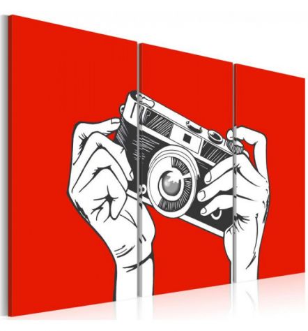 Quadro Con Una Macchina Fotografica - ARREDALACASA