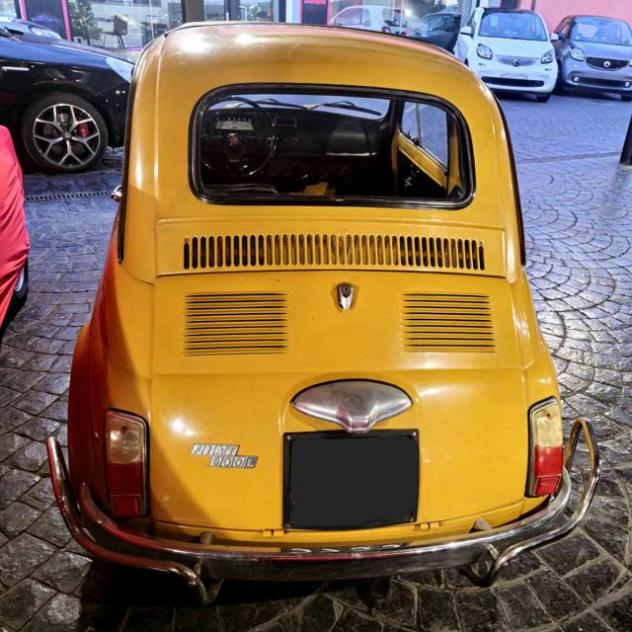 FIAT 500 VERNICE ORIGINALE CAPPOTTA NERA OTTIME CONDIZIONI! rif. 21736623 - Foto 8