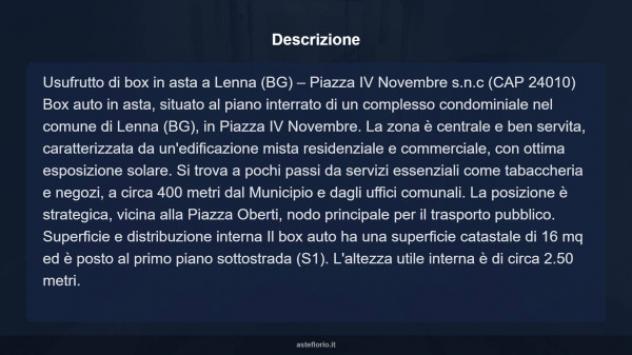 Immobile in asta di 16 m² in vendita a Lenna - Foto 8